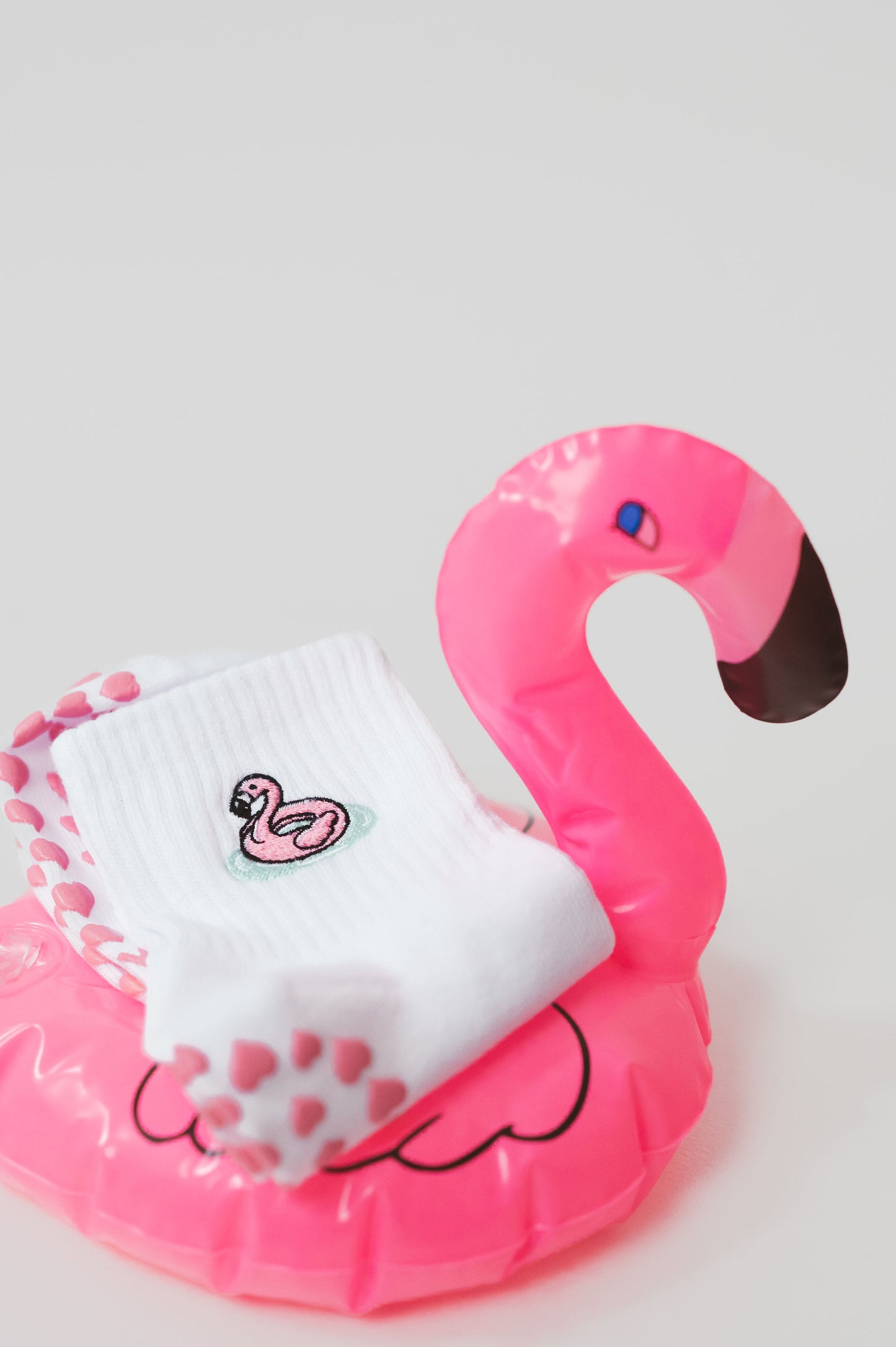 Flamingo Floatie Sock