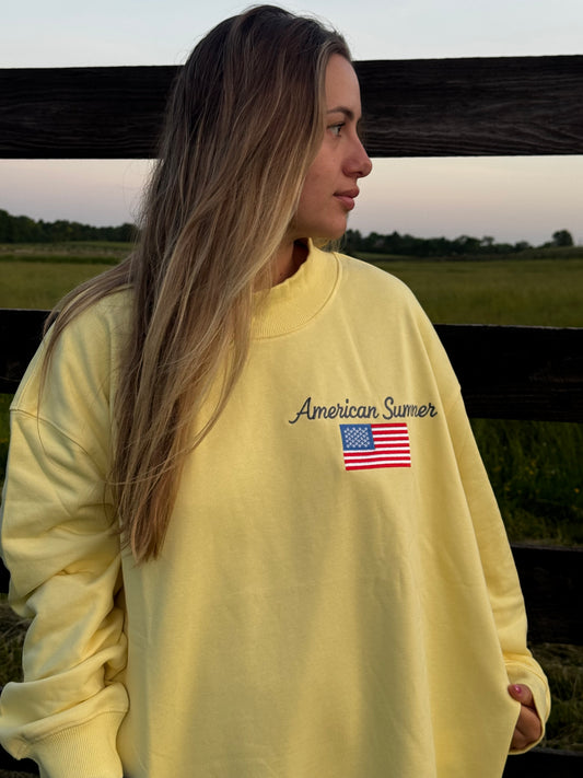 American summer mockneck