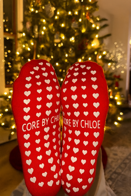 Reindeer Holiday Sock