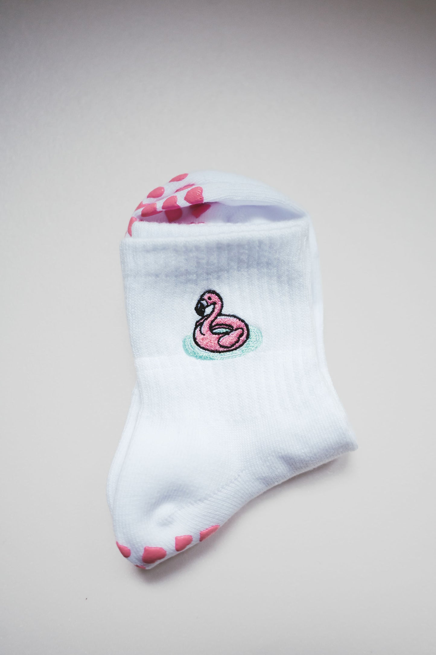 Flamingo Floatie Sock